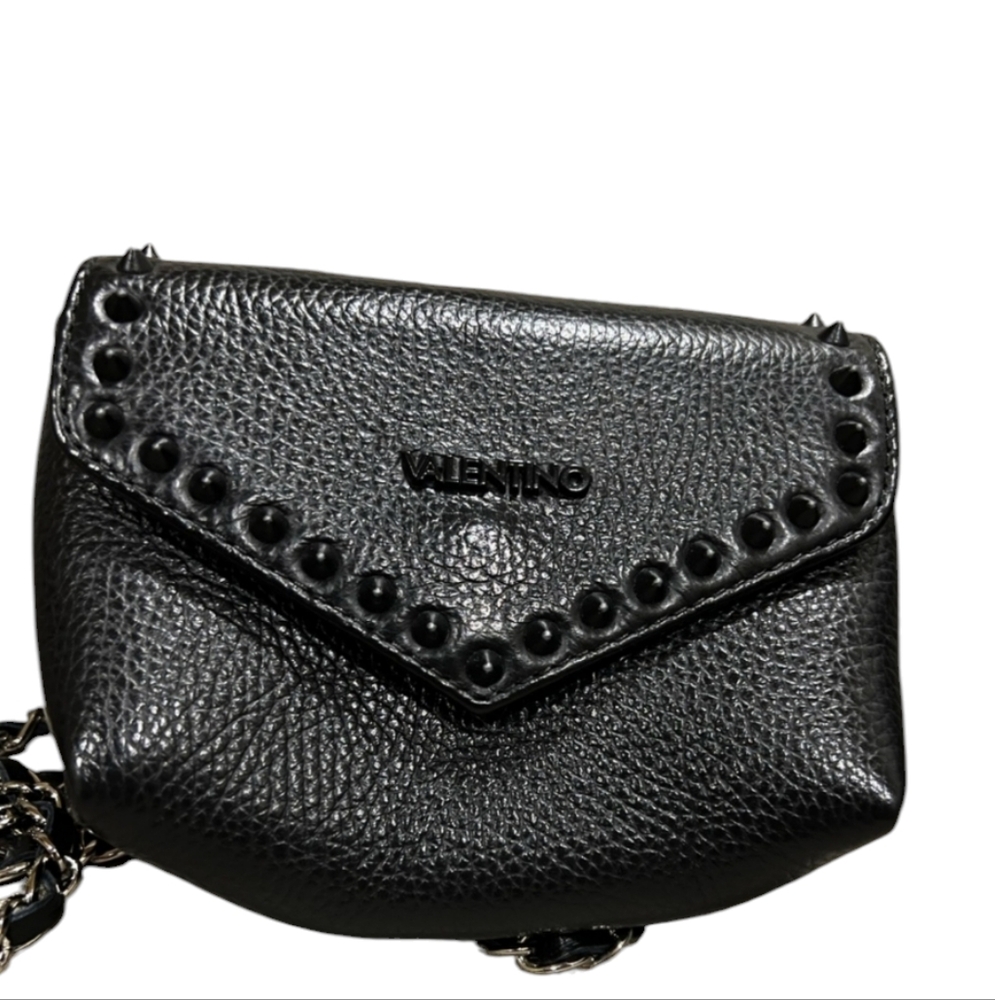 💕Valentino by Mario Valentino Francine Preciosa Black Crossbody Handbag💕